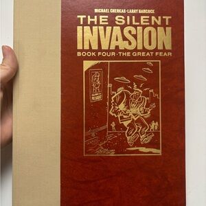 The Silent Invasion Book four‎ The Great Fear signed hardcover book